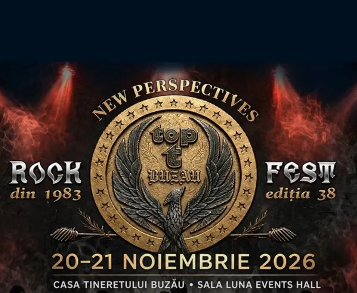 Top T Buzău 2026 revine pe 20-21 noiembrie cu două zile de rock autentic