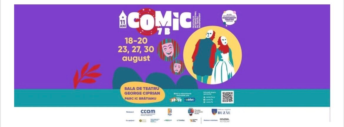 🎭 O PREMIERĂ NAȚIONALĂ, ȘASE SPECTACOLE DE SUCCES ȘI ACTORI ÎNDRĂGIȚI LA COMIC 7 B 2026
